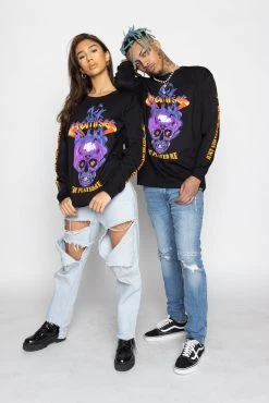 BROKEN PROMISES Shirts Shoot Your Shot L/S Black