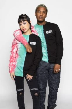 CASH Shirts Wave Logo Tri-Color L/S