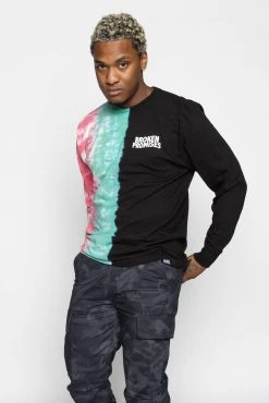 CASH Shirts Wave Logo Tri-Color L/S