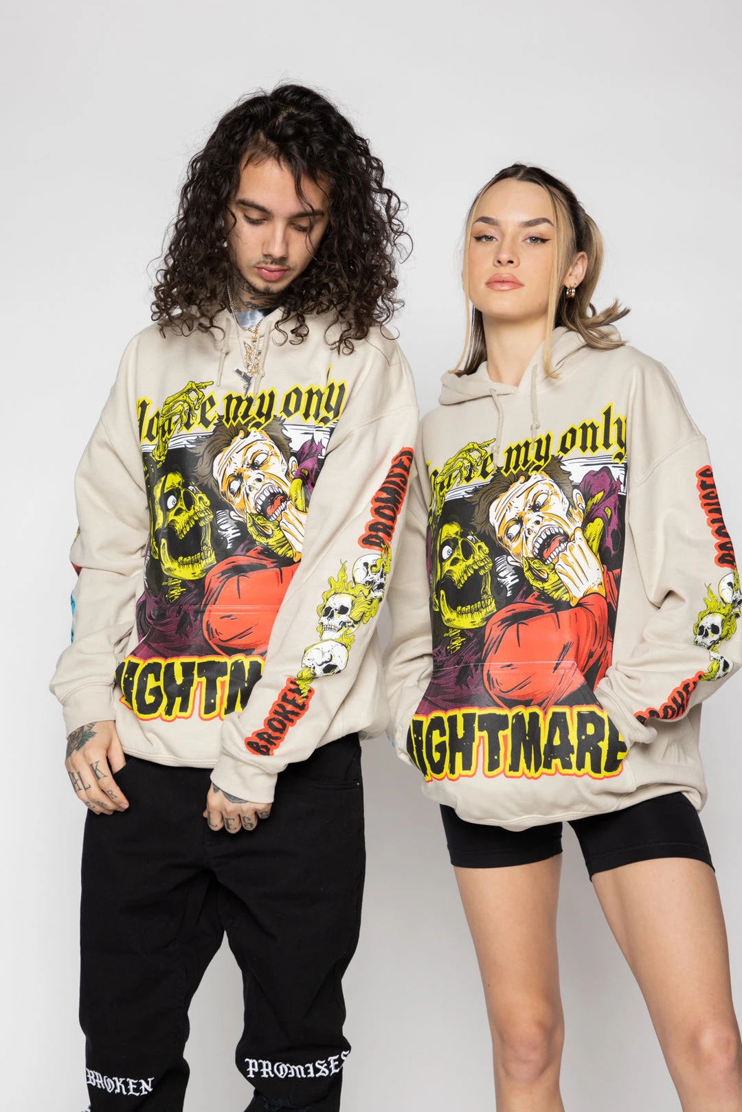 CASH Hoodies Only Nightmare Hoodie Sand