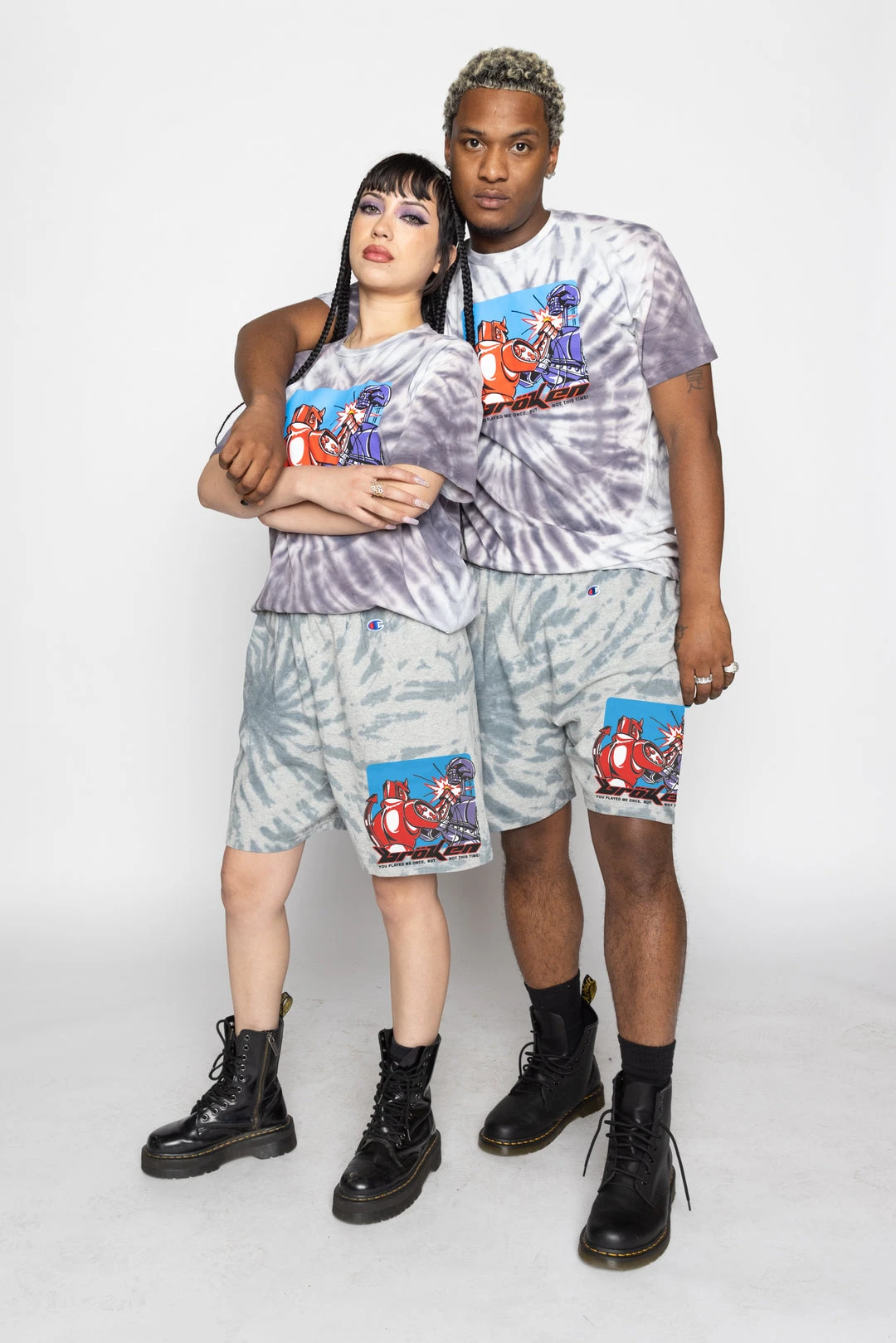 CASH Knock Out Tie Dye Tee Shirts