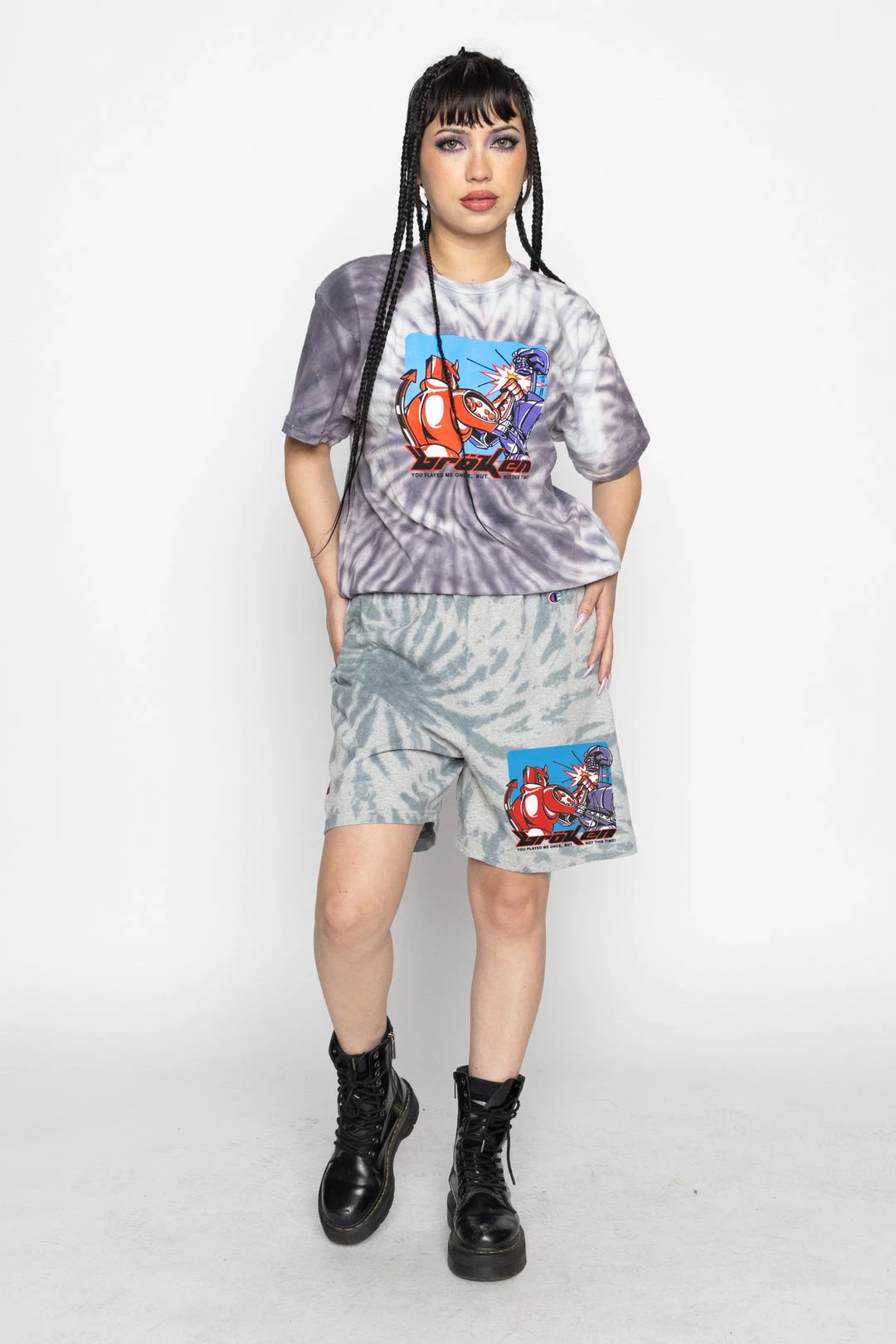 CASH Knock Out Tie Dye Tee Shirts