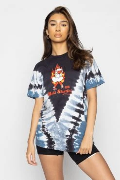 CASH Hail Skatin' Tie Dye Tee Shirts