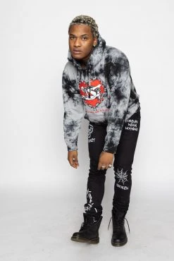 CASH Love Feels Like Tie Dye Hoodie Hoodies