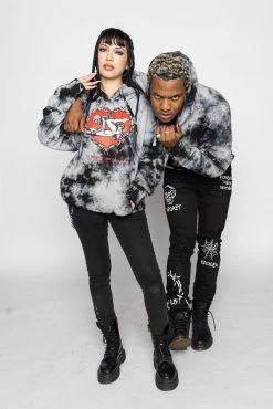 CASH Love Feels Like Tie Dye Hoodie Hoodies