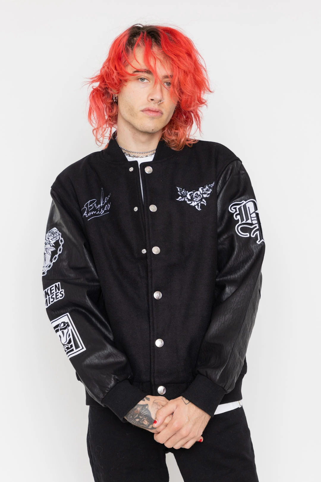 CASH Graveyard Varsity Jacket Black