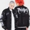 CASH Graveyard Varsity Jacket Black