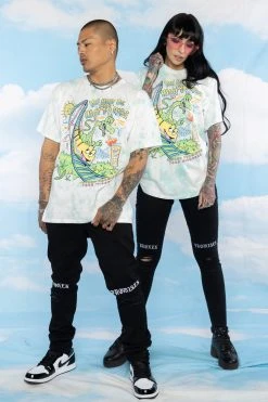 BROKEN PROMISES High To Ride Tie Dye S/S Tee - BPxYH