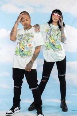 BROKEN PROMISES High To Ride Tie Dye S/S Tee - BPxYH