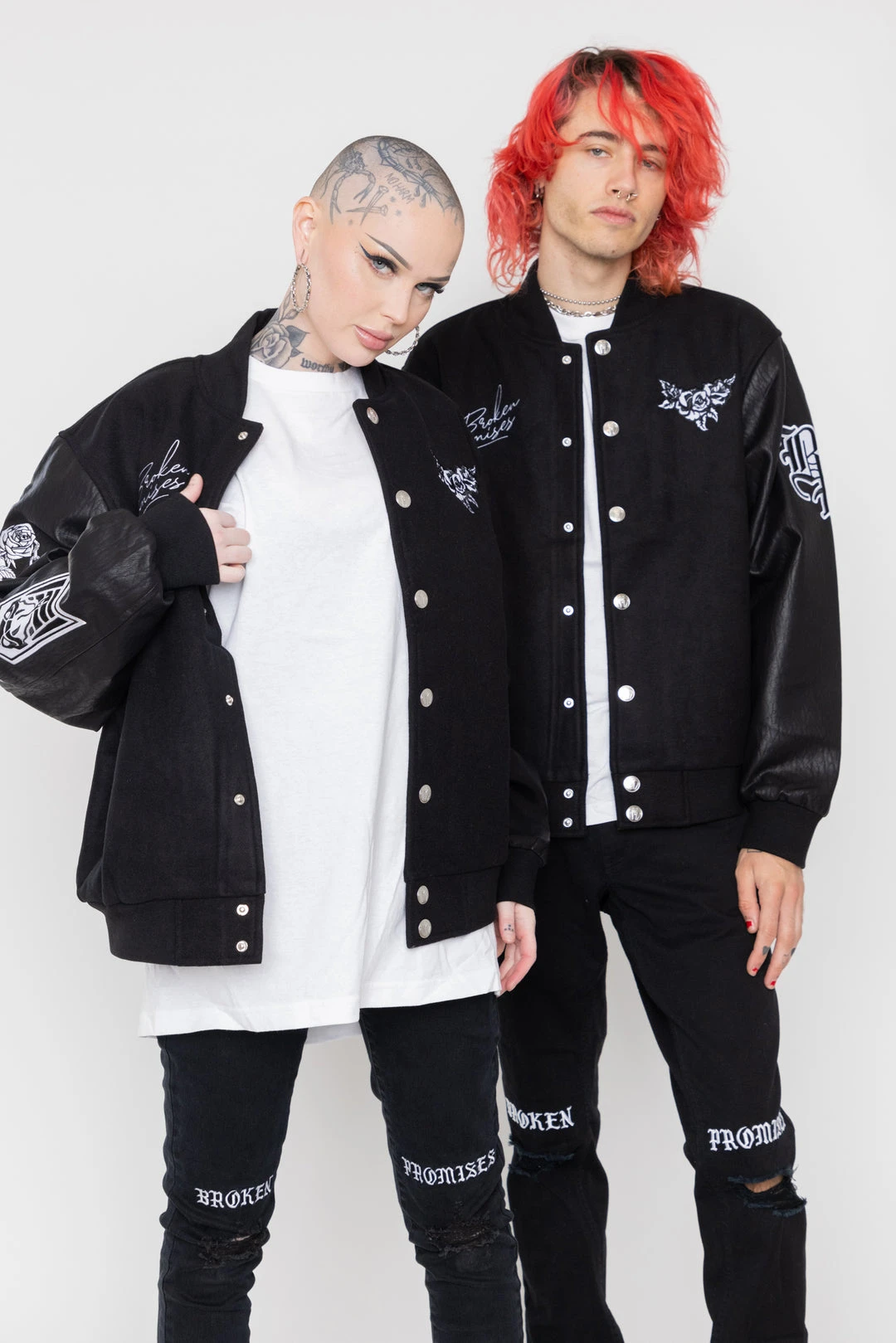 CASH Graveyard Varsity Jacket Black