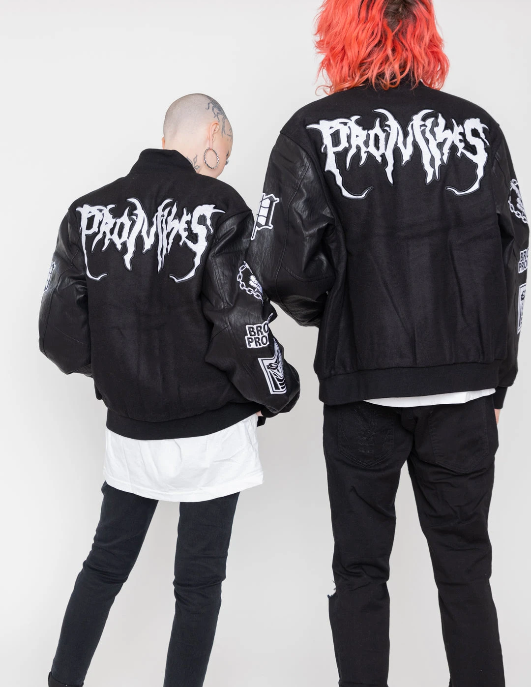 CASH Graveyard Varsity Jacket Black