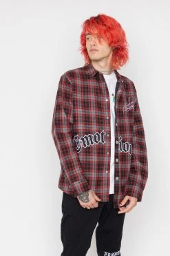 BROKEN PROMISES Emotional Quilted Flannel Jacket