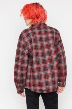 BROKEN PROMISES Emotional Quilted Flannel Jacket
