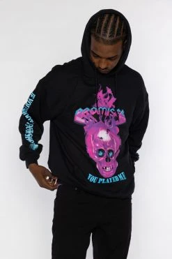 BROKEN PROMISES Hoodies Shoot Your Shot Hoodie Black
