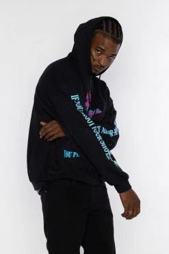 BROKEN PROMISES Hoodies Shoot Your Shot Hoodie Black