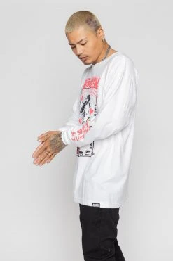 BROKEN PROMISES Shirts Drown My Sorrows L/S White