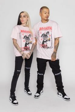 BROKEN PROMISES Drown My Sorrows Tee Pink