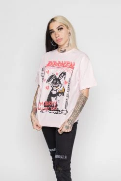 BROKEN PROMISES Drown My Sorrows Tee Pink