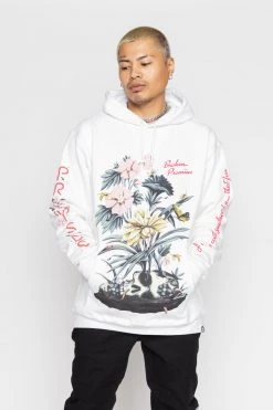 BROKEN PROMISES Hoodies Lovely Decay Hoodie White