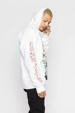BROKEN PROMISES Hoodies Lovely Decay Hoodie White