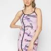 BROKEN PROMISES Womens Dragonflies Tank Dress
