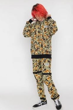 BROKEN PROMISES Reaper Camo Tied Down Pants