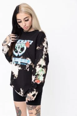 CASH Handcuff Bleach Dye L/S