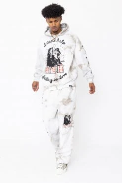 CASH Bottoms Love You So Tie Dye Sweatpants