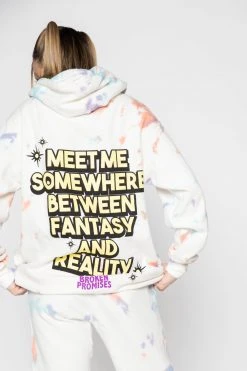 BROKEN PROMISES Fantasy & Reality Hoodie