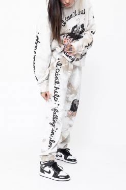 CASH Bottoms Love You So Tie Dye Sweatpants