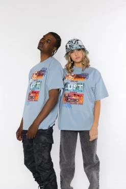 BROKEN PROMISES City Of Angels "Blue" S/S Tee