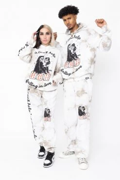 CASH Bottoms Love You So Tie Dye Sweatpants