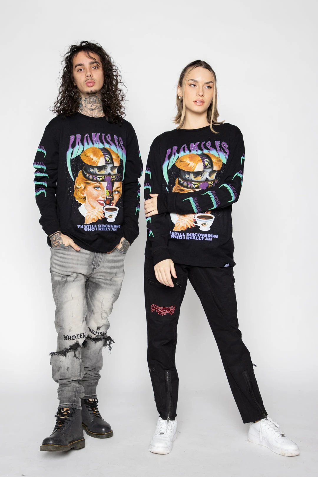 BROKEN PROMISES Self Discovery Thermal Shirts