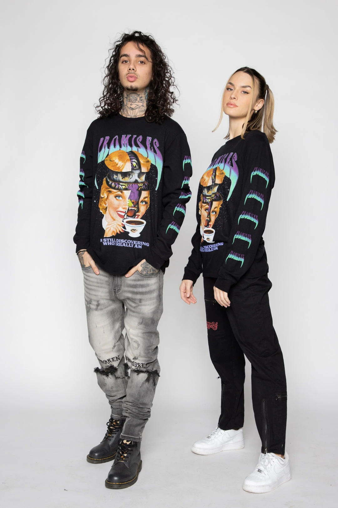 BROKEN PROMISES Self Discovery Thermal Shirts