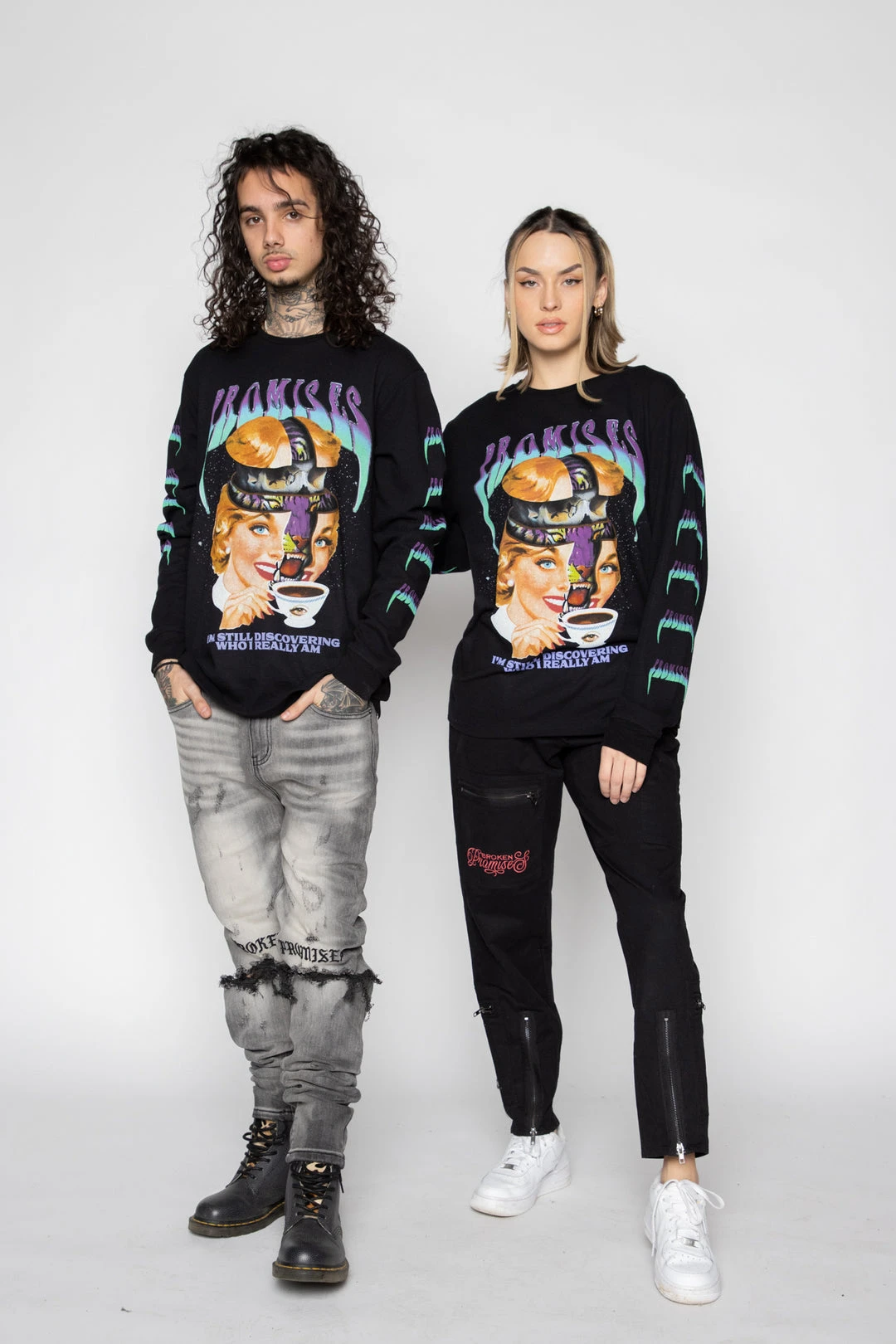 BROKEN PROMISES Self Discovery Thermal Shirts