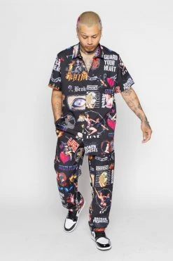 BROKEN PROMISES Bottoms Guilty Pleasure Skate Pant Black