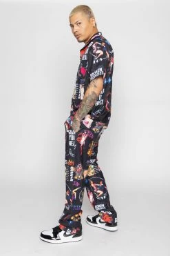 BROKEN PROMISES Bottoms Guilty Pleasure Skate Pant Black