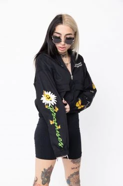 BROKEN PROMISES Outerwear Hell Of A Ride Cropped Jacket