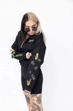 BROKEN PROMISES Outerwear Hell Of A Ride Cropped Jacket