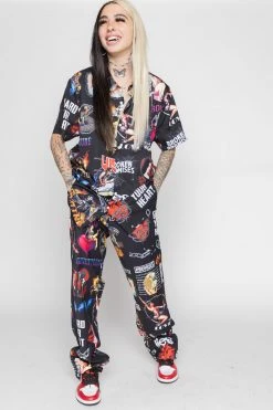 BROKEN PROMISES Bottoms Guilty Pleasure Skate Pant Black