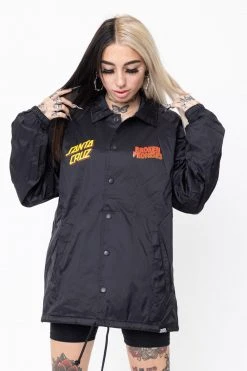 BROKEN PROMISES BP X SC Stinger Coaches Jacket Blk