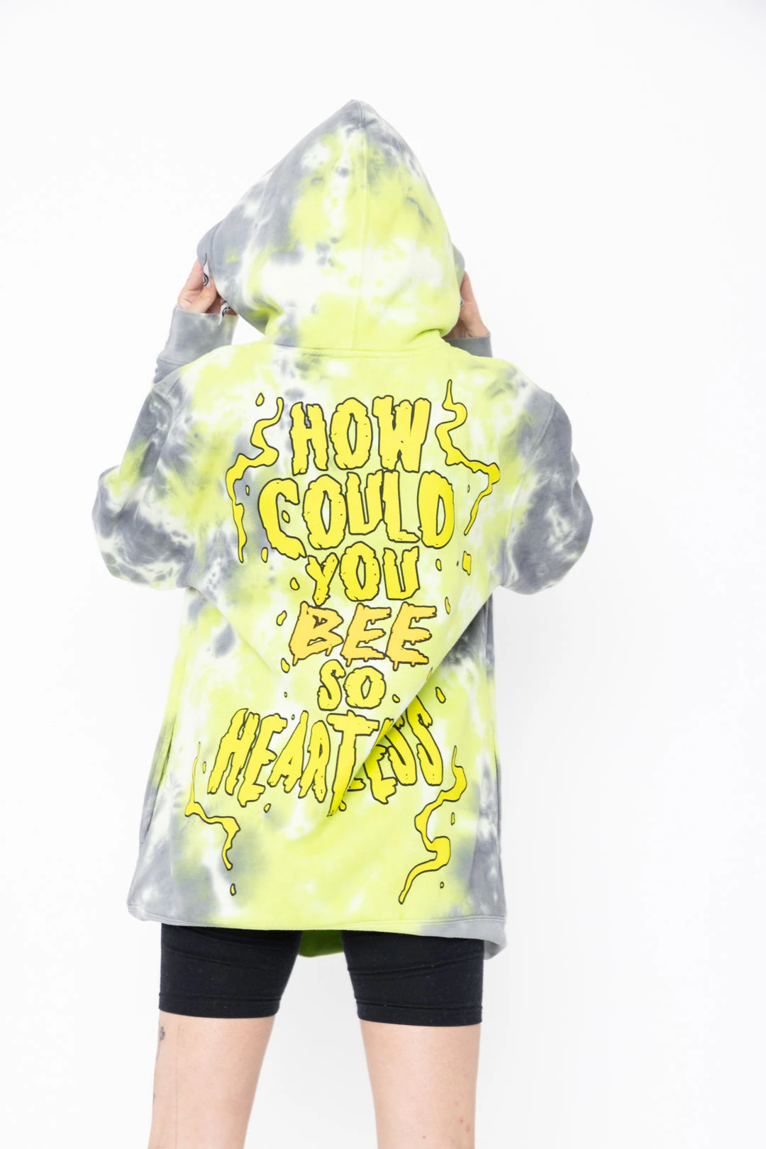 BROKEN PROMISES Beehive Hoodie Dye Green Hoodies