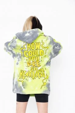 BROKEN PROMISES Beehive Hoodie Dye Green Hoodies