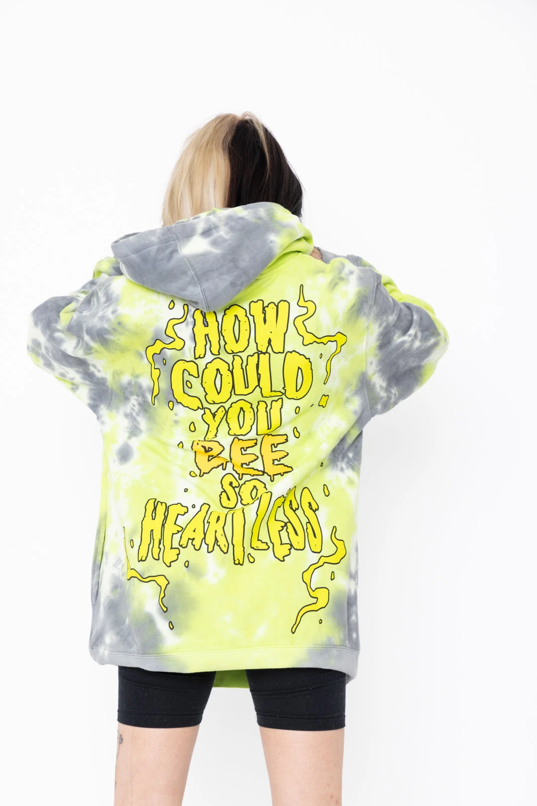 BROKEN PROMISES Beehive Hoodie Dye Green Hoodies