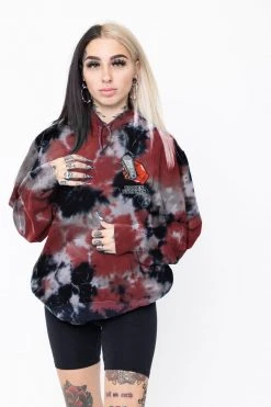 CASH Lucky Lucifer Blood Dye Hoodie