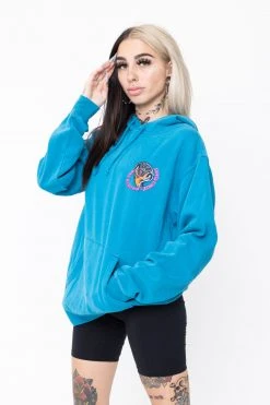 BROKEN PROMISES BP X SC Striker Hoodie Blue Hoodies