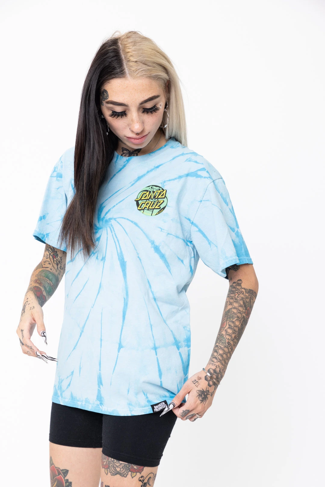 BROKEN PROMISES BP X SC Coastline Blue TD Tee