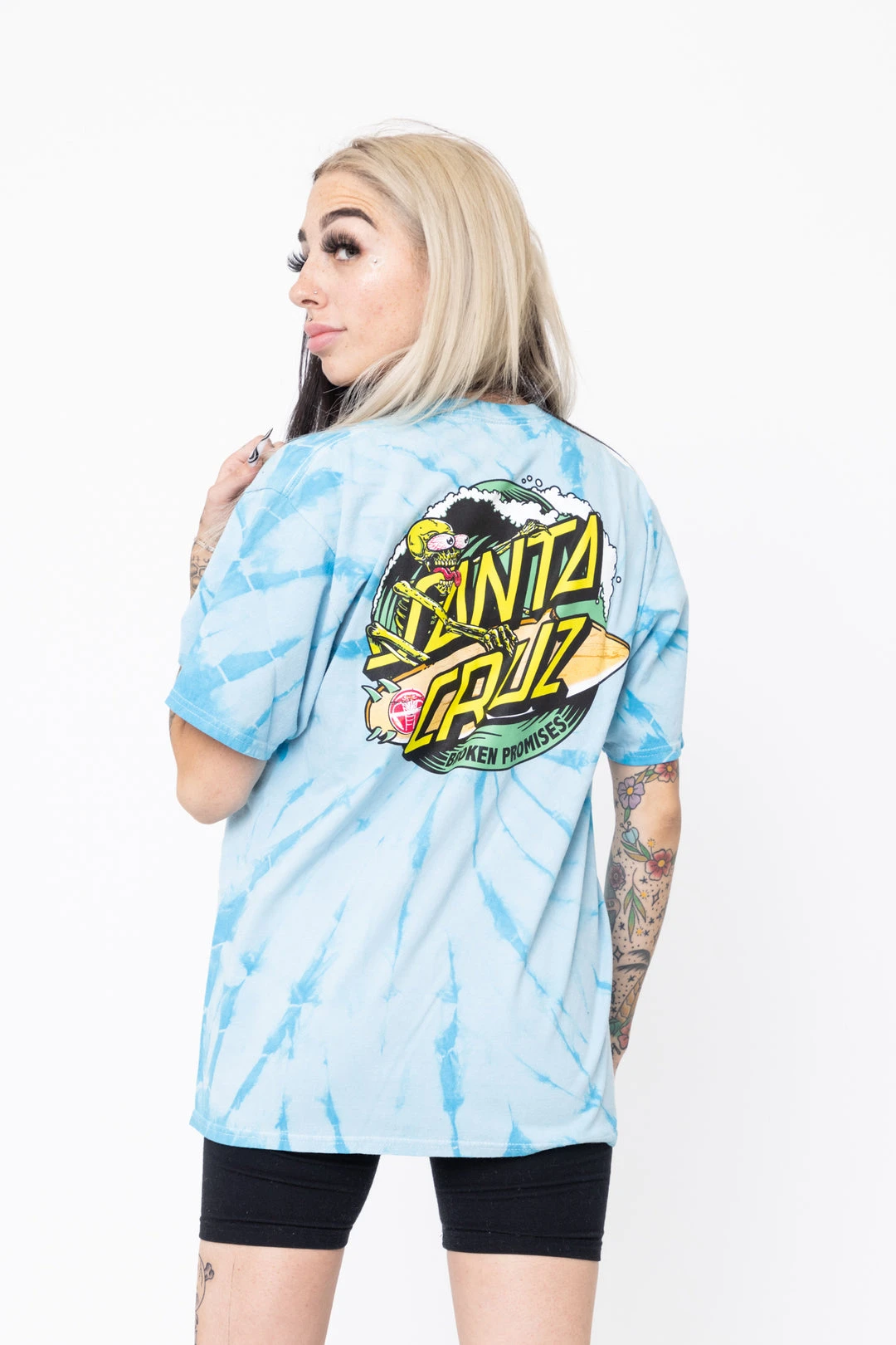 BROKEN PROMISES BP X SC Coastline Blue TD Tee