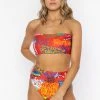 BROKEN PROMISES Swim Rattle Can Bikini Top