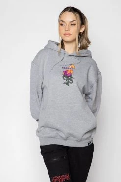 BROKEN PROMISES Hoodies BP Without You Hoodie Grey